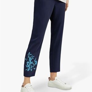 Ted Baker Floral Casual Pants Ankle/Cropped NWT